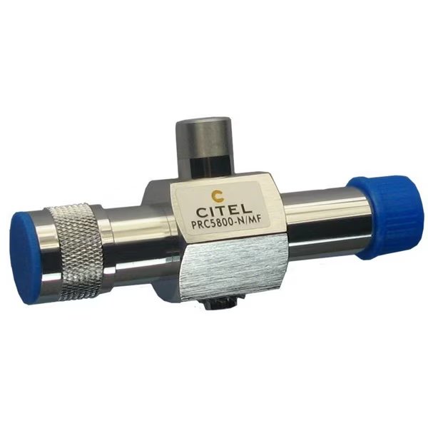 Quarter Wave Stub, 4500-6000 Mhz, 50 Ohm, 50Ka, 1500W, N-Type Male-Female Connector, Citel, Mfr#: PRC5800 N/MF